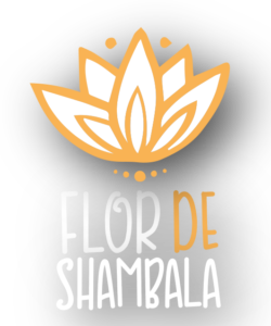 Logo Flor de Shambala vertical